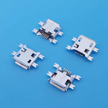 20Pcs Micro USB Type B 4 Legs 1.27mm SMT SMD Female 5Pin Socket PCB Solder Connector 2024 - buy cheap