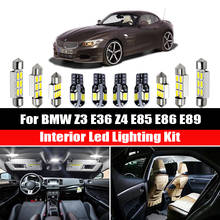For BMW Z3 E36 Z4 E85 E86 E89 Canbus Interior LED Bulbs Coupe Convertible Car LED Interior Dome Map Trunk Glove Box Light Kit 2024 - buy cheap