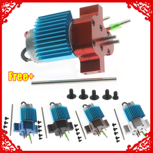 Motor 380 cepillado con disipador térmico de aleación + carcasa de caja de cambios + engranaje de acero para WPL Ural Henglong B14 B16 B24 B36 Q60 Q61 Q62 parte 1/16 2024 - compra barato