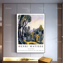 Henri Matisse Exhibition Poster, Olive Trees, Matisse Print, Wall Art Decor Prints Modern Home Decor Unique Gift 2024 - buy cheap