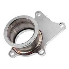 5 Bolt Turbo Downpipe Flange to 2.5in V Band Conversion Adaptor Stainless Steel Fit for T3/T4 5 Bolt Turbo Flange Auto Parts 2024 - buy cheap