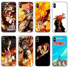 Anime fairy tail natsu Para Huawei Honor 10 9 Lite 8C 8X 7C 7X 7A V10 Y9 Y7 Y6 prime pro 2018 2019 Acessórios caixa do telefone 2024 - compre barato