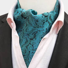 Linbaiway-Corbata clásica de Cachemira para hombre, pañuelo de cuello de poliéster, con logotipo personalizado, Estilo Vintage, para boda 2024 - compra barato