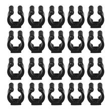 Hot-20 Pack Wall Mounted Fishing Rod Storage Clips Clamps Holder Billiard Cue Organizer, Fishing Pole Holder Storage Rack 2024 - buy cheap