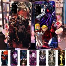Painted Overlord Anime Phone Case For samsung galaxy S10 S10E Lite s8plus s9plus s7 s6 plus S5 S20 plus 2024 - buy cheap