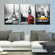 5D diamond painting sale full diamond embroidery paint by numbers 3Pieces Paris Tower New York City Car Big Ben LandscapeZP-1053 2024 - buy cheap