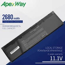 Apexway-Batería de 11,1 V para ordenador portátil, pila para DELL Latitude 12, 7000, E7240, E7250, 0WD52H, 0kwffn, KWFFN, 0VFV59, J31N7, PT1, X01, 3100mah, 3 celdas 2024 - compra barato