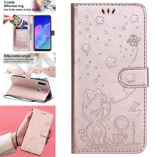 Back Covers Cases For etui Huawei P40 Lite 5G Red Cellphone Positivo sFor armor E Honor 30 Pro Plus PU Leather Book Flip Bag 2024 - buy cheap