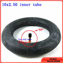 10x2.50 tube inner tyre with bent Valve for Electric Scooter Balancing Hoverboard self Smart Balance 10 inch Inner tire 2024 - buy cheap