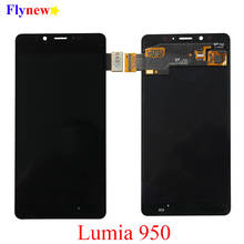 Original LCD For Nokia Lumia 950 RM-1104 RM-1118 LCD Display Touch Screen Panel Digitizer Assembly+Frame Replace Parts+tools set 2024 - buy cheap