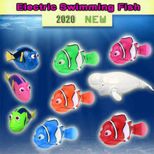 2022 New Funny Swimming Electronic fish Activated Battery Powered Toy  Pet for Fishing Tank Decorating toys 2024 - buy cheap