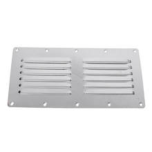 1 Piece Boat Louvered Vent Cover Louver Ventilator Ventilation Yacht Air Vent Cover 23 x 11.5 cm 2024 - купить недорого