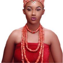4UJewelry-conjunto de joyas para mujer, 6 diseños, cuentas de Coral africano, conjunto de joyas nigerianas para bodas, envío gratis, moda 2020 2024 - compra barato