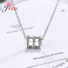 Hot Sale Genuine 925 Sterling Silver Charm Necklace For Women Newest Fashion Jewelry Super Cute Jewelry Gift For Wife Daughter 2024 - compre barato