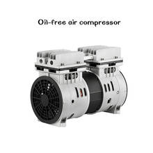 Compressor de ar silencioso com bomba de ar, 550w/600w/750w, 1200w, bomba de ar para pintura, carpintaria, acessórios odontológicos, bomba de ar 2024 - compre barato