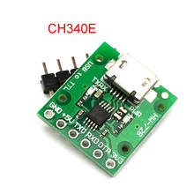 Ch340e usb ao conversor de série de ttl, 5 v/3.3 v módulo ch340g alternativo para pro mini 2024 - compre barato