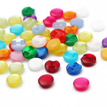 12MM Random Color Mixing 50 Pcs/Pack Cat Eye Resin Shirt Buttons Pearl Garment Sewing Accessories DIY Crafts 2024 - buy cheap