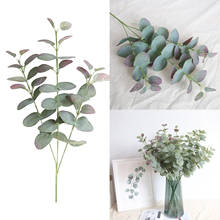 Faux Eucalyptus Stems, Artificial Eucalyptus Greenery for Wedding, Bouquet, Centerpiece Home Decor, Green 2024 - buy cheap