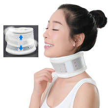 Adjustable Breathable Plastic Neck Support Brace Strap Massager Cervical Traction Pain Relief Neck Relaxation Health Care 2024 - buy cheap