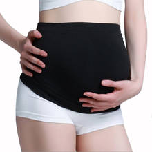 2020 New Pregnant Women Solid Color Belts Protector Waist Care Abdomen Seamless Support Belly Band 2024 - buy cheap