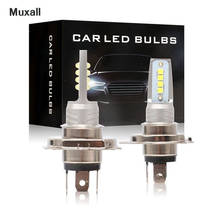 Muxall New 2PCS mini LED Car Headlight H11 H4 H7 9005 9006 HB3 HB4 H1 H3 80W 12000LM 6000K White Auto LED Fog light Lamps 2024 - buy cheap