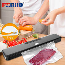 FUNHO Automatic Vacuum Sealer with 20pcs Vacuum Bags Packing Machine Vacuum Packer Package For Kitchen Food Fresh 2024 - buy cheap