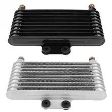 125ml Oil Cooler Engine Oil Cooling Radiator System Kit for Honda GY6 100CC-150CC Engine Motorcycle Oil Cooler New Arrive 2024 - купить недорого