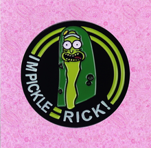 I'm Pickle Rick I Turned Myself Into A Pickle enamel pin  Pop Culture Meme Cartoon adventures brooch Christmas Best Gift 2024 - buy cheap