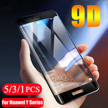 5/3/1Pcs cover screen protector for huawei y5 lite 2018 y6 y6s y6p y7 y7p prime pro 2019 tempered glass phone protective film 2024 - buy cheap