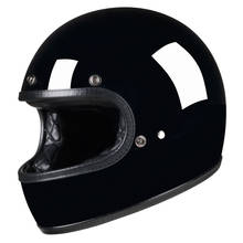 Мотоциклетный шлем, винтажный шлем на все лицо, шлем для мотоциклистов, casco de Moto 2021, Новый Ретро шлем, шлем jet DOT 2024 - купить недорого