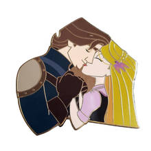 Prince Rapunzel Badge Princess FlynnRider Brooch True Love Enamel Pin Anime Art Jewelry 2024 - buy cheap