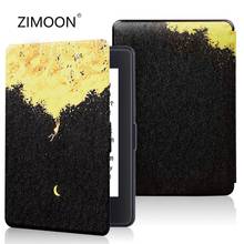 Print Case for Kindle 8th Flip Smart Cover for Kindle 8th SY69JL 2016 Hard Magnetic Protective Shell with Auto Sleep/wake up 2024 - buy cheap