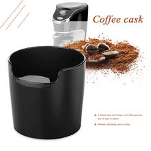 Barril pequeño para golpear café, caja de polvo molido, tanque de desechos ABS, accesorios de Bar 2024 - compra barato