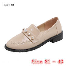 Slip On Shoes Flat Platform Women Oxfords Shoes Loafers Casual Flats Woman Small Plus Size 31 32 33 - 40 41 42 43 2024 - buy cheap