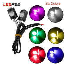 LEEPEE Motorcycle LED Taillight Turn Indicators License Plate Eagle Eye Warning Light Turn Signal Lamp Universal 2024 - buy cheap