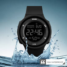SKMEI-reloj deportivo para hombre y mujer, pulsera Digital LED electrónica, resistente al agua, para deportes al aire libre 2024 - compra barato