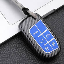 Car Key Case Cover Shell Protector For Chrysler 200 300 300C For Jeep Compass Grand Cherokee SRT WK2 Fiat Freemont 500 500X 500L 2024 - buy cheap