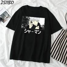 Camiseta de Harajuku para mujer con estampado de Jujutsu Kaisen para mujer, ropa informal Unisex de manga corta, de dibujos animados, Tops de calle 2024 - compra barato