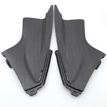 Carbon Fiber Paint Motorcycle Front Side Air Dust Cover Fairing Insert For Yamaha YZF R6 2003 2004 2005 Models 2024 - buy cheap