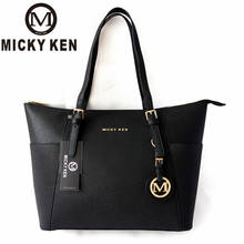 MICKY KEN Large Capacity Luxury Handbags Michael Same Style Women Bags Designer Famous Brand Lady Leather Tote Bags Sac A Main 2024 - buy cheap
