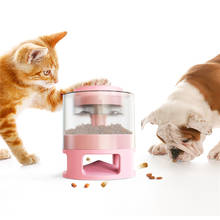 Dispositivo de alimentação para cães e gatos, brinquedo para animais de estimação com vazamento de comida 2024 - compre barato