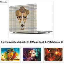 For Huawei Matebook 13 WRT-W19 WRT-W29 MateBook D14 2020 MagicBook 14 NBL-WAQ9HNR Laptop Accessories New Crystal Hard Shell Case 2024 - buy cheap
