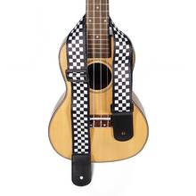Correa de guitarra eléctrica negra y blanca para guitarra acústica, accesorios para guitarra 2024 - compra barato