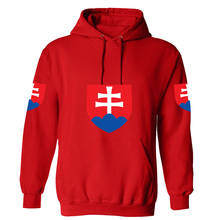 SLOVAKIA male pullover custom name number svk sweatshirt nation flag slovensko country slovak republic college boy clothes 2024 - buy cheap