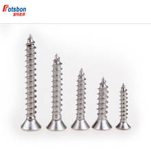 M6/M6.3/M8 Cross Recessed Flat Head Screw Countersunk Self-tapping Screws Stainless Steel Vis Inoxydable Parafuso Inox DIN7982 2024 - buy cheap