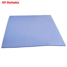 100mm*100mm*2.0mm Soft Silicone Thermal Pad /Thermal Pads /Heat Conductive for Heatsink  IC /Chipset  VGA GPU /LED Gap Blue 2024 - buy cheap