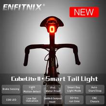 Enfitnix Cubelite II светодиодный задний фонарь, интеллектуальный датчик, задний фонарь, зарядка через USB 2024 - купить недорого
