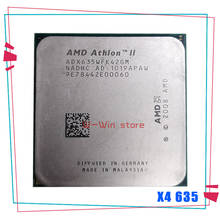 Четырехъядерный процессор AMD Athlon II X4 635 2,9 GHz ADX635WFK42GI/ADX635WFK42GM Socket AM3 2024 - купить недорого