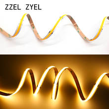 Zzel-fita de led flexível, 12w/m, dc5v, 12v, 24v, rgb, branco de alta densidade, quente, amarelo, vermelho, azul, verde 2024 - compre barato