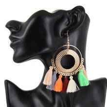 Bohemia Vintage Fringe Tassel Earrings Female Statement Jewelry for Women Fashion Big Long Drop Dangle Earings Brincos Korean 2024 - buy cheap